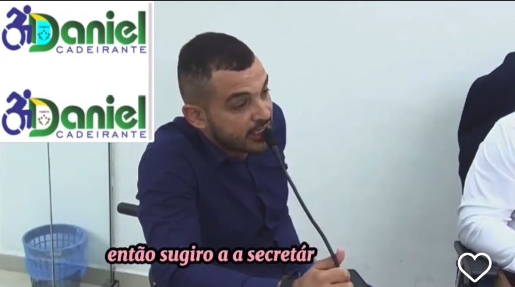 Daniel Cadeirante, assume vereança em Itambé - Foto (Redes Sociais-Divulgação)