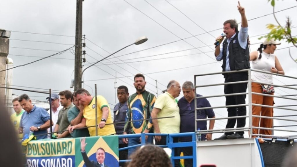 Gilson Macahdo em evento com Bolsonaro - Foto (Divulgação)