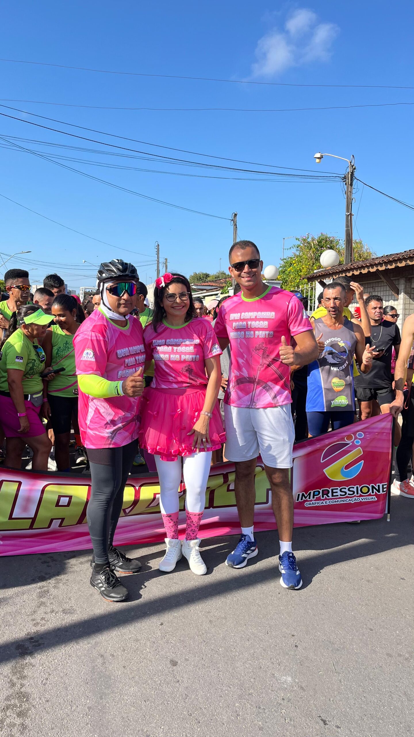 Corrida Rosa e Pedal Rosa 2024 arrecadam alimentos para o Hospital Napoleão Laureano - Foto (Reprodução)