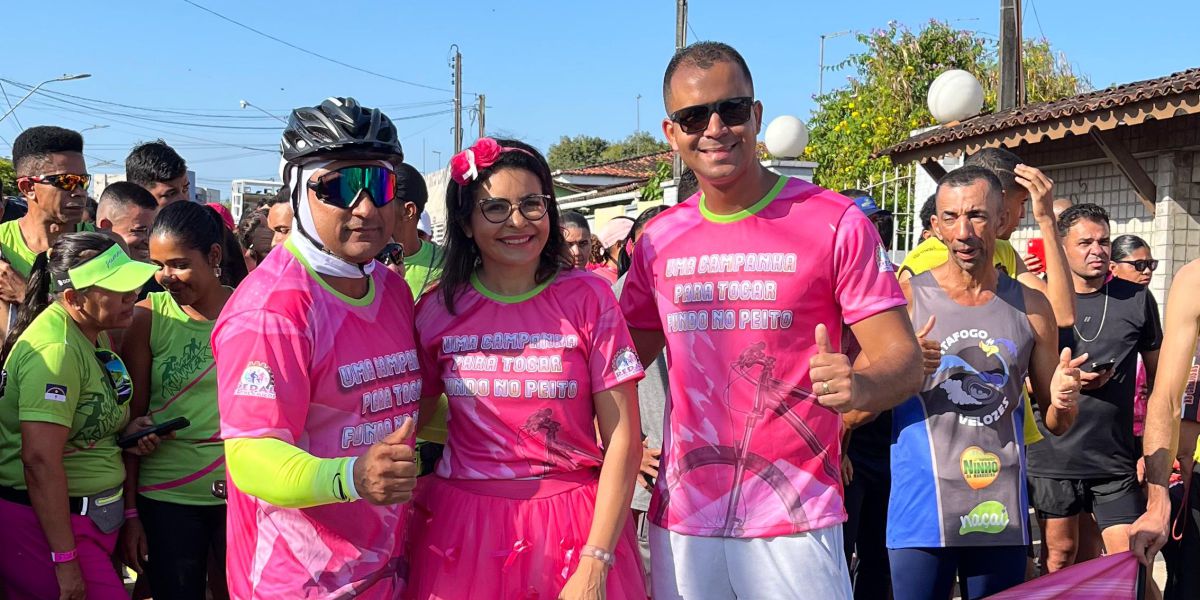 Corrida Rosa e Pedal Rosa 2024 arrecadam alimentos para o Hospital Napoleão Laureano - Foto (Reprodução)