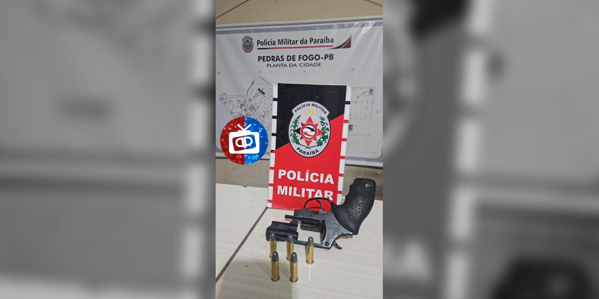 Operação Força Total VIII - Polícia Militar prende suspeito por porte ilegal de arma em Pedras de Fogo - Foto (Reprodução)