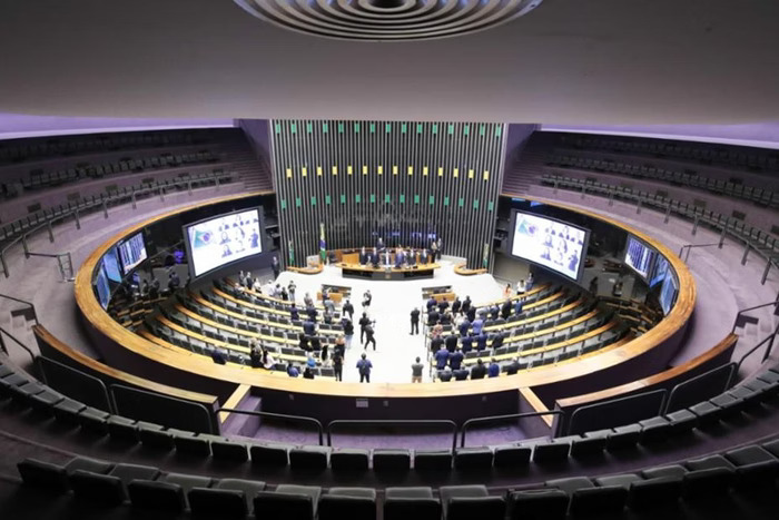 Plenário da Câmara dos Deputados - Foto (Reprodução)