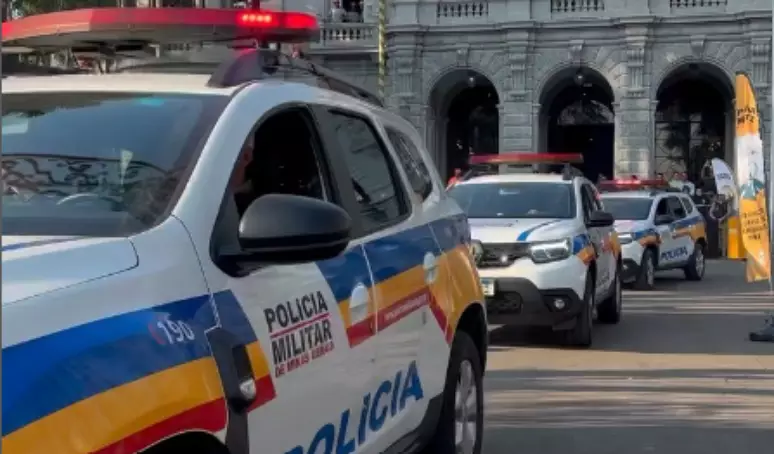 Viatura da Polícia Militar de Minas Gerais - Foto (Reprodução-IG PMMG)