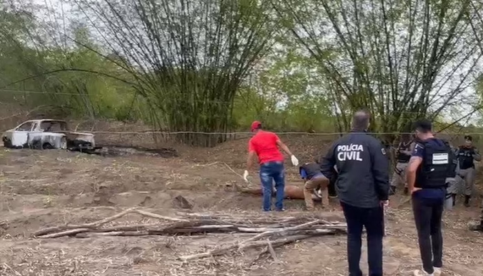 Quatro corpos são encontrados em Alhandra; três estavam carbonizados