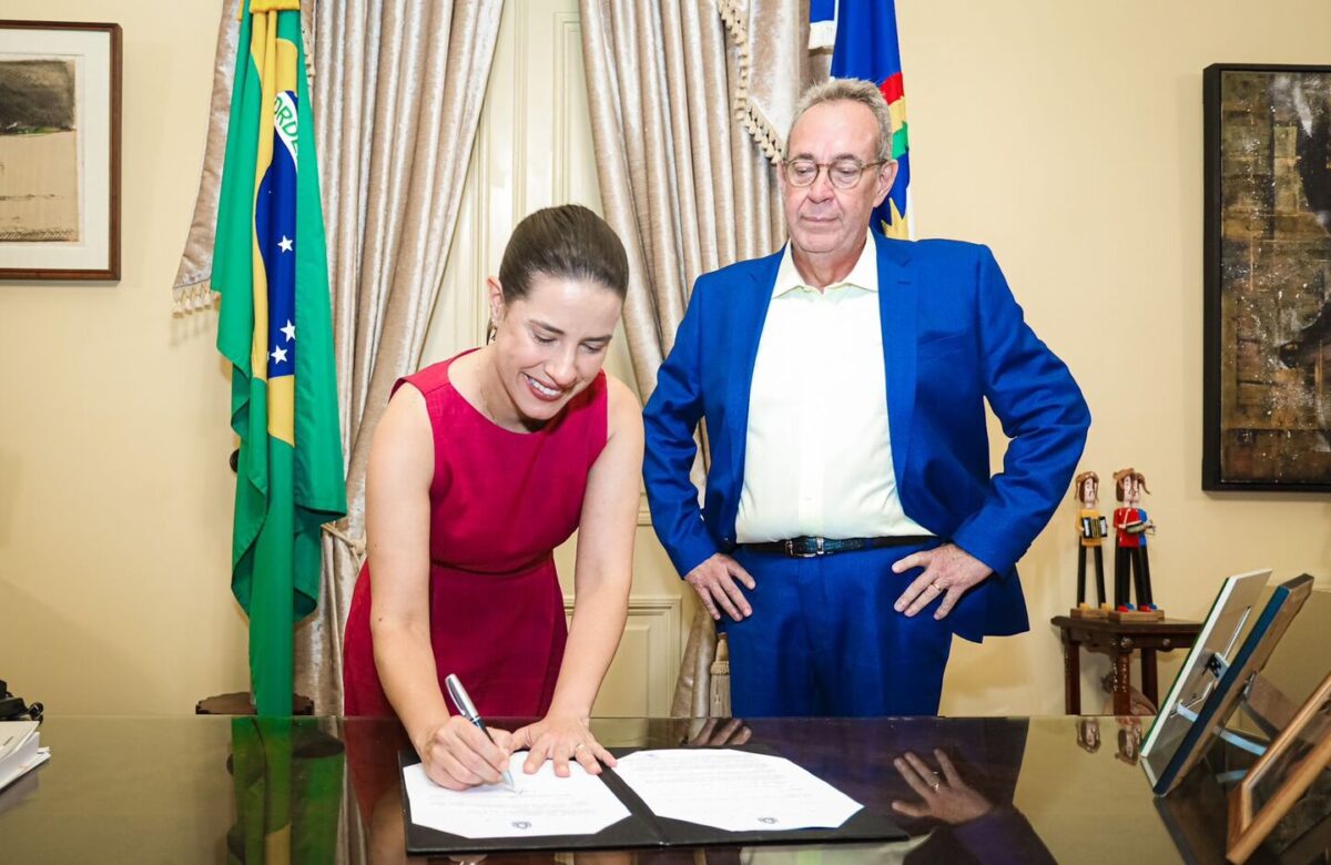 Raquel Lyra e Álvaro Porto - Foto (Janaína Pepeu-Secom)