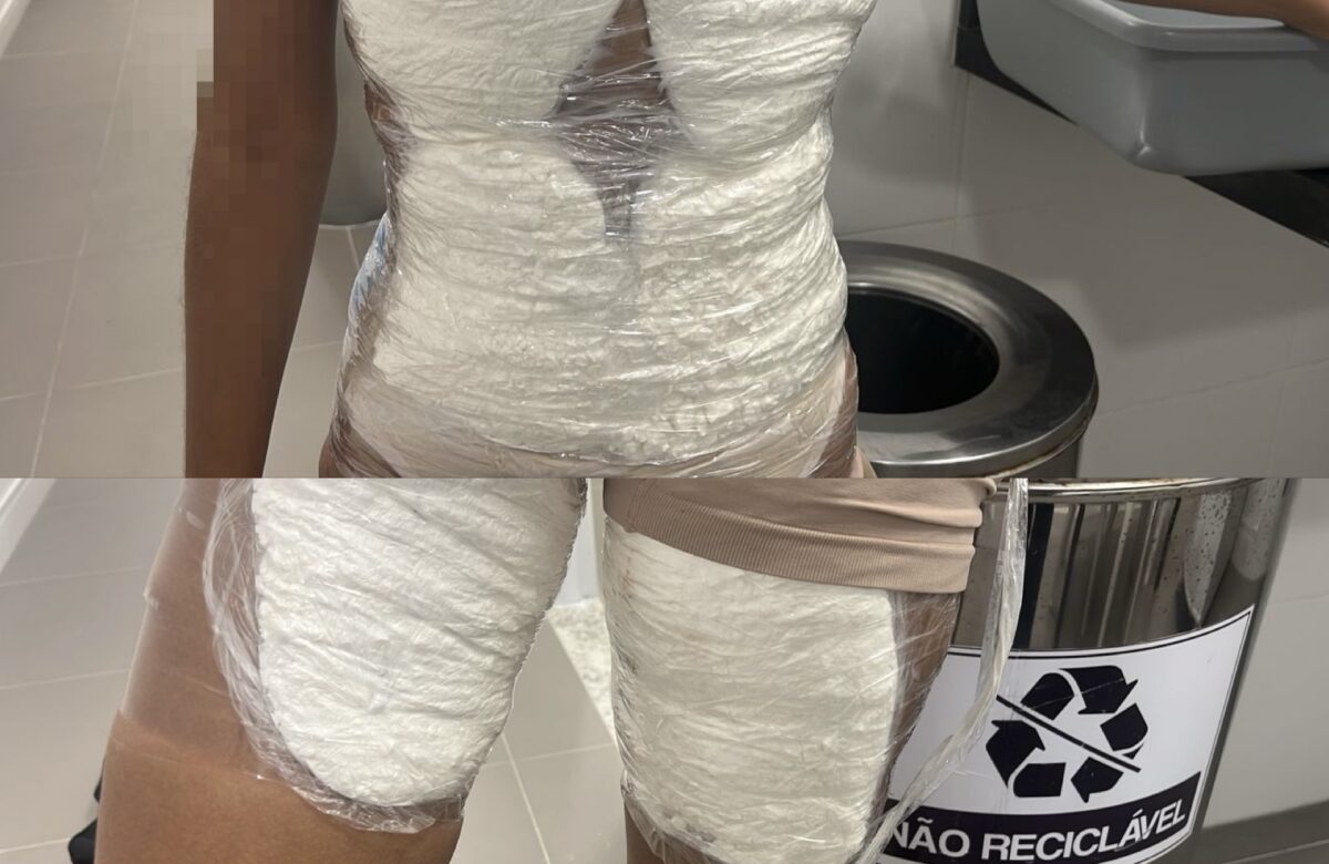 Mulher é presa com 3 kg de cocaína no Aeroporto de João Pessoa