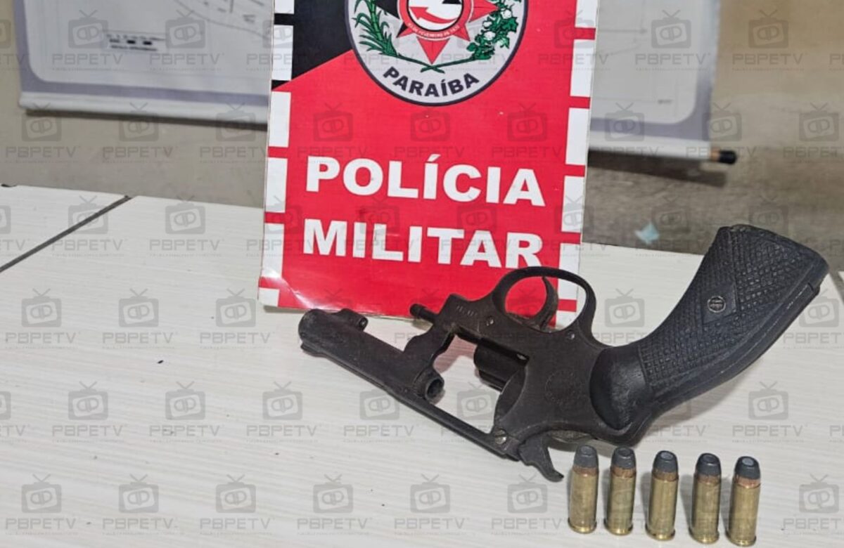 Polícia apreende revólver calibre 32 durante patrulhamento em Pedras de Fogo