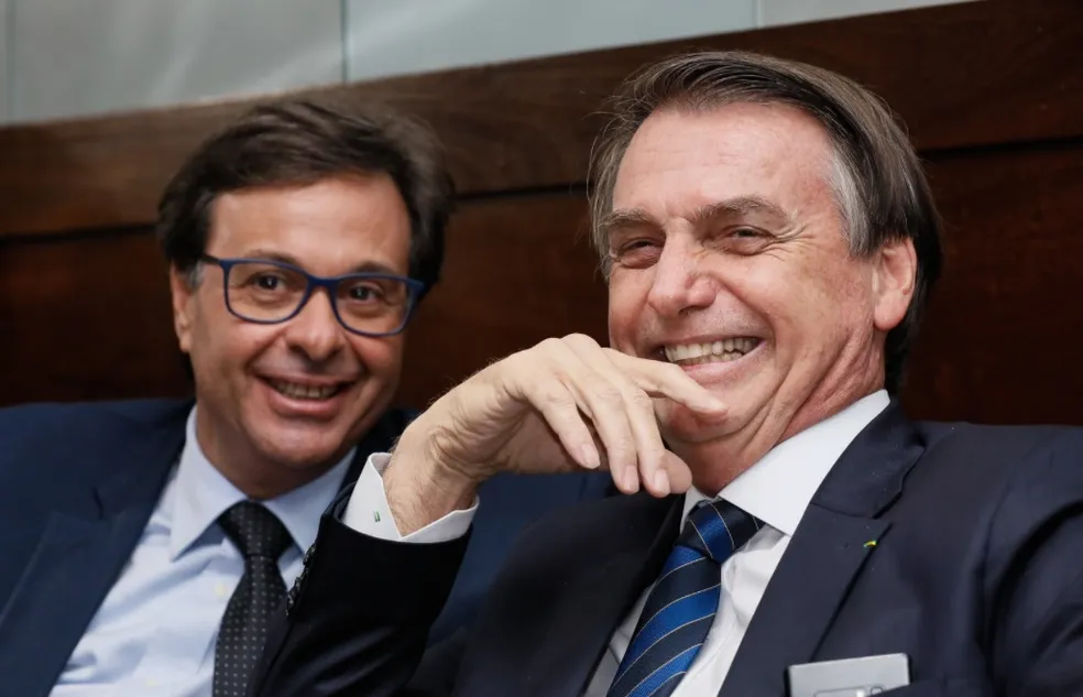 Gilson Machado e Bolsonaro - Foto (Reproduçao)