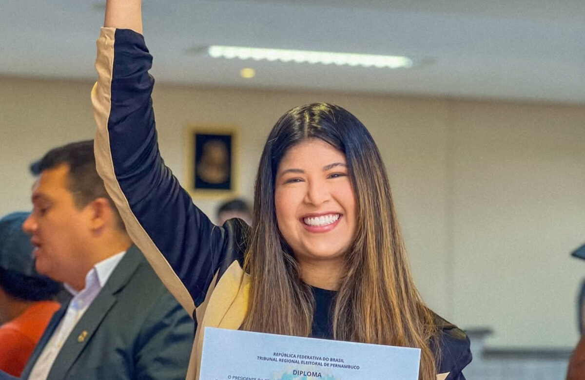 A prefeita de Camutanga, Talita Cardozo Fonseca - Foto (Reprodução-Redes sociais)