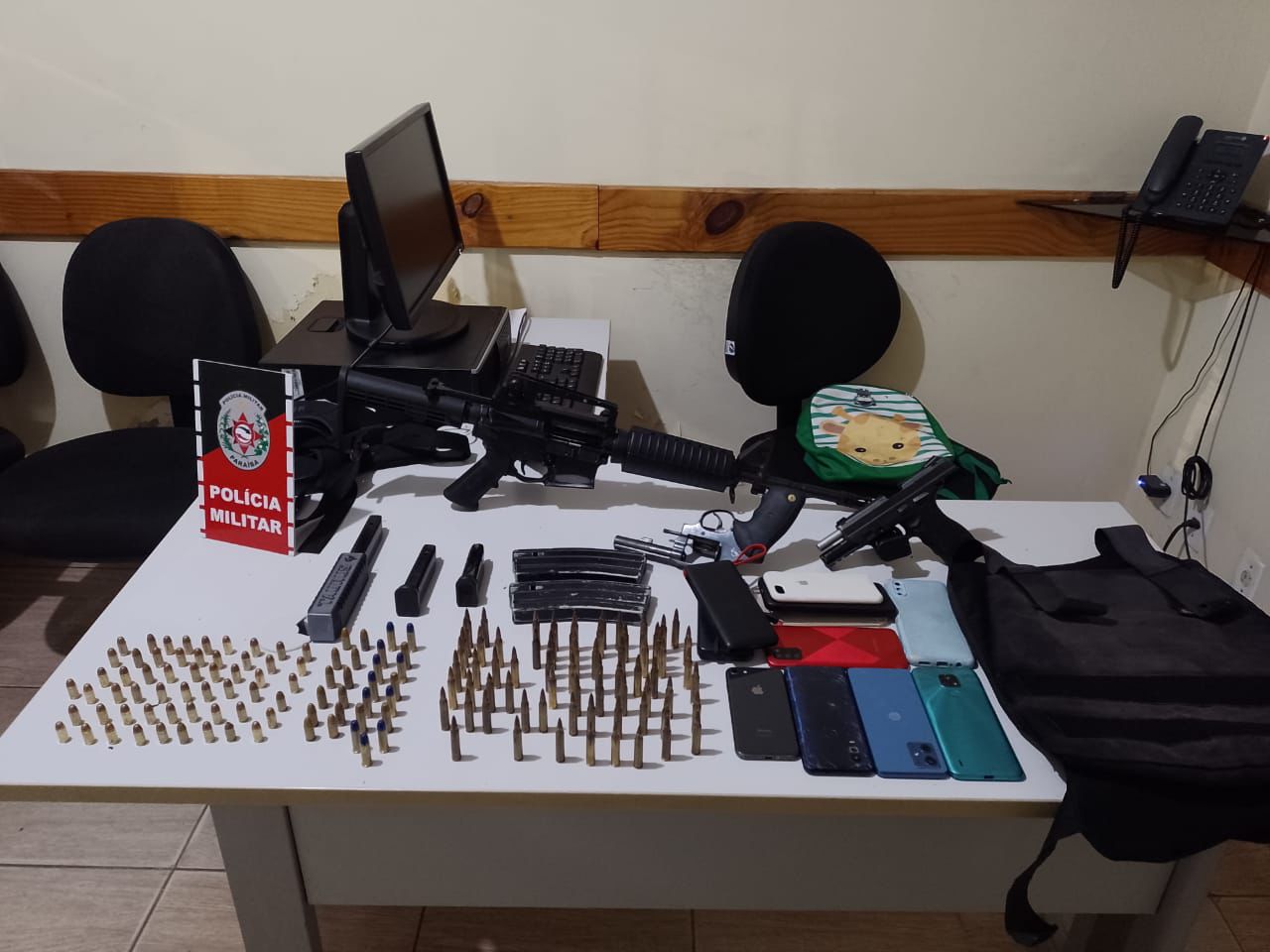 Operação Policial no Litoral Sul da Paraíba Desarticula Quadrilha e Apreende Arsenal de Armas