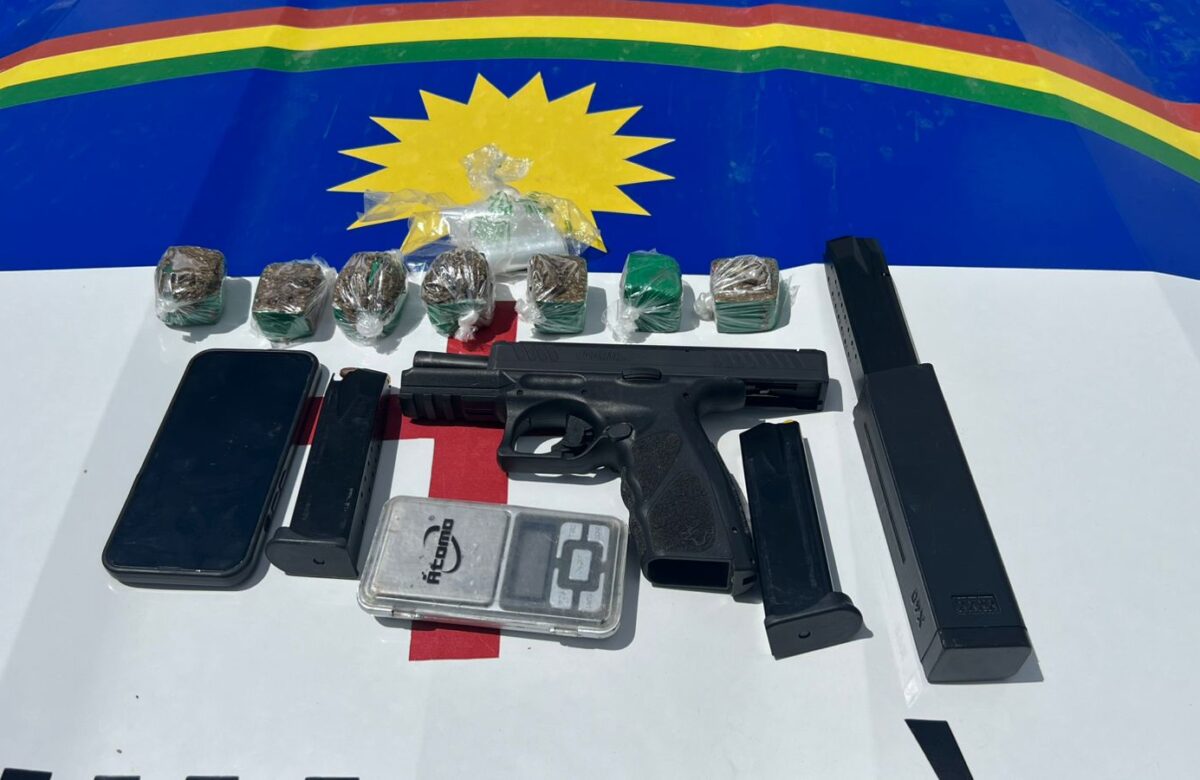 Polícia Militar de Itambé Desarticula Ponto de Tráfico de Drogas e Apreende Arma de Fogo - Foto (Divulgação)