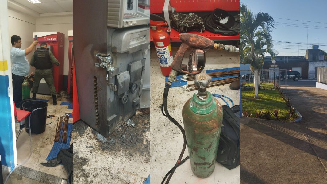Tentativa de Arrombamento a Caixa Eletrônico em Itambé é Frustrada por Sistema de Segurança