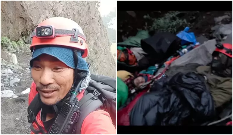 Agam arriscou a própria vida no resgate do corpo de Juliana Marins na Indonésia - Foto (Reproduçao-Instagram)