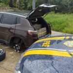 PRF Apreende Quase 200 kg de Maconha em Carro Abandonado na BR-101, na Paraíba