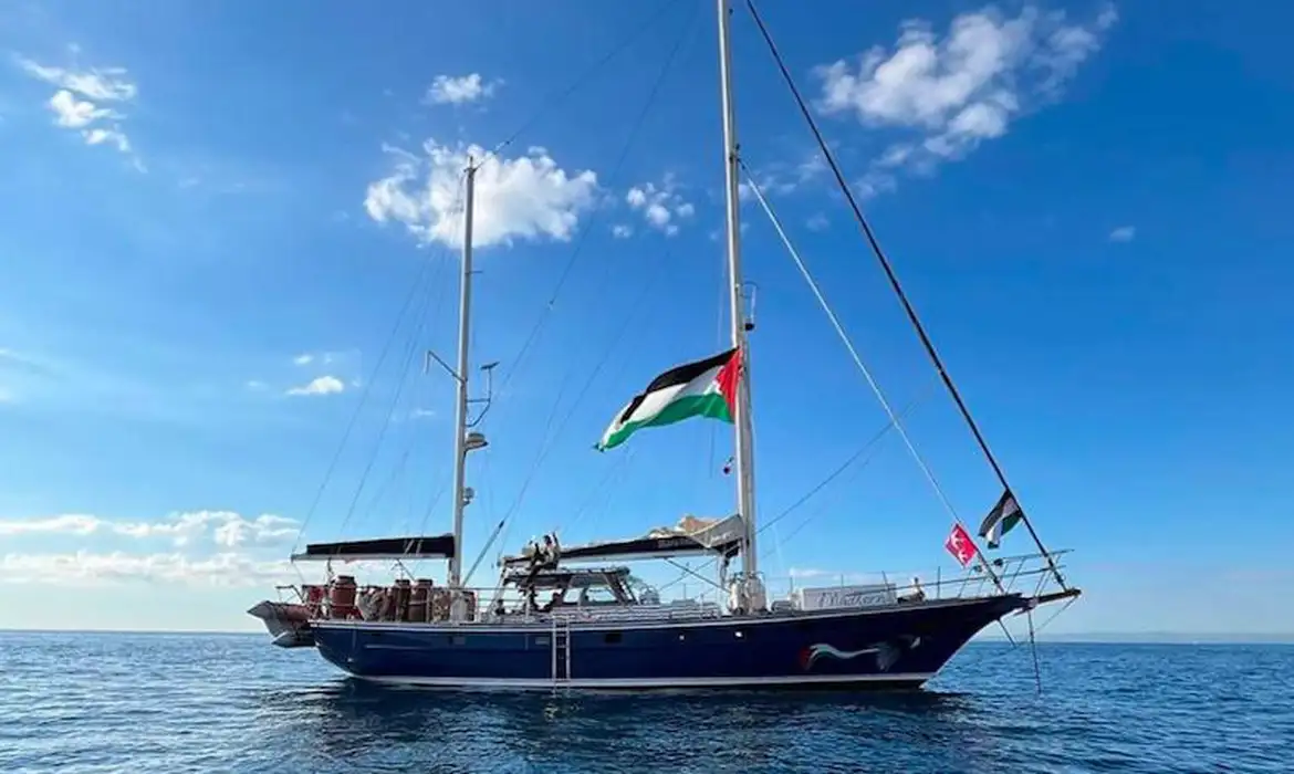 Israel Anuncia Interceptação de Barco com Ativistas Rumo a Gaza