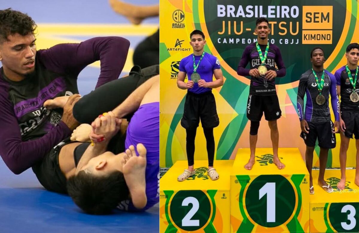 Campina Grande no Pódio - Atleta Conquista Título de Campeão Brasileiro de Jiu-Jitsu - Foto (Reprodução)