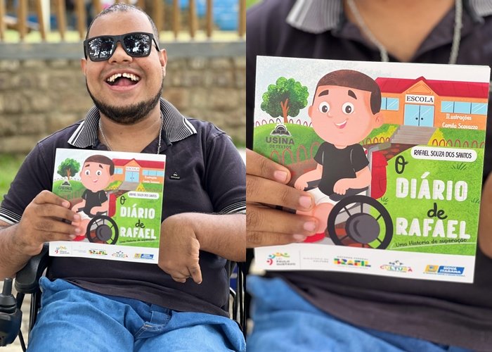 Obra 'Diário de Rafael' narra trajetória de superação, fé e coragem em meio a desafios pessoais -Foto (Reproduçao-A Voz do Campo)