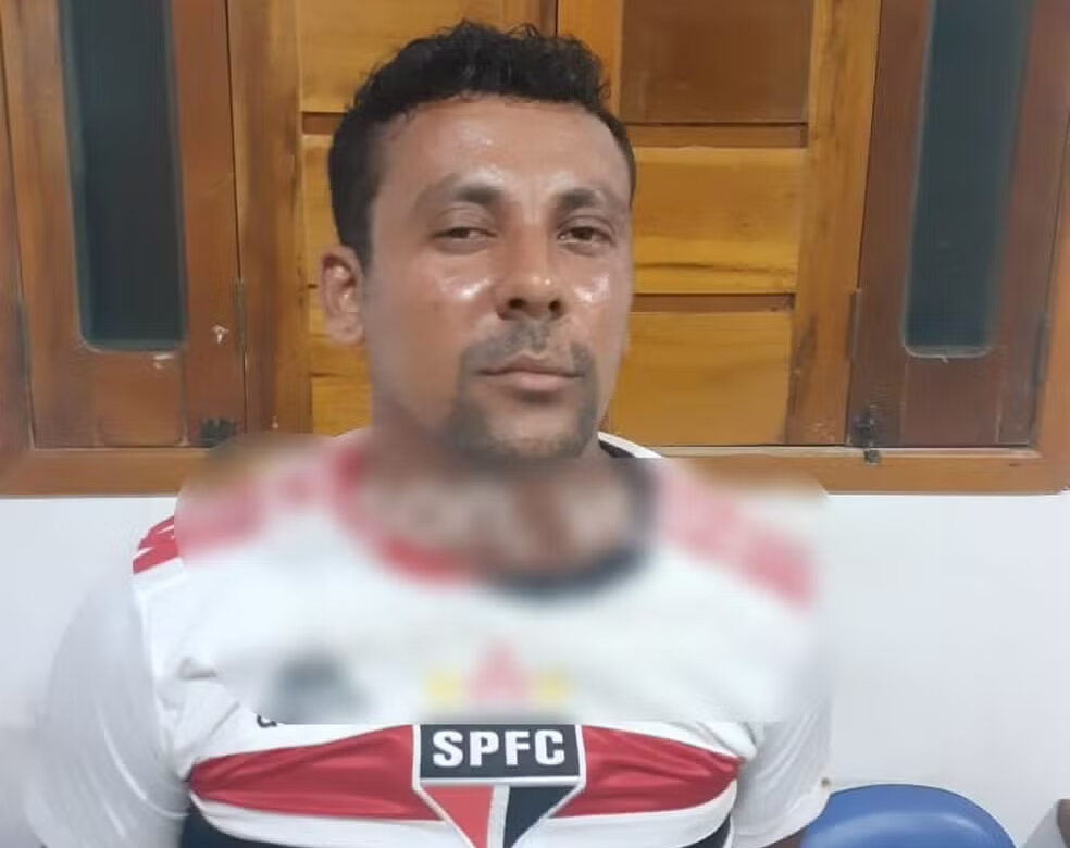 Suspeito de matar mulher e ferir bebê de 1 ano em Itaporanga - Foto (Reprodução)