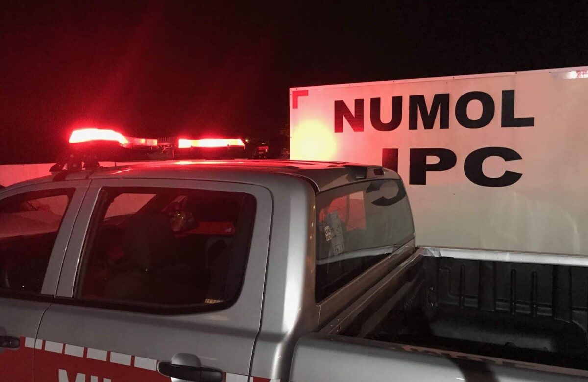 Veículos da Polícia Militar e NUMOL-IPC da Paraíba - Foto (Reprodução)