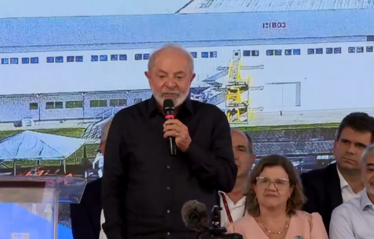 Lula inaugura fábrica de hemoderivados da Hemobrás, em Goiana - Foto (Reprodução)