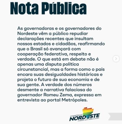 Nota Publica - Print(Reprodução)
