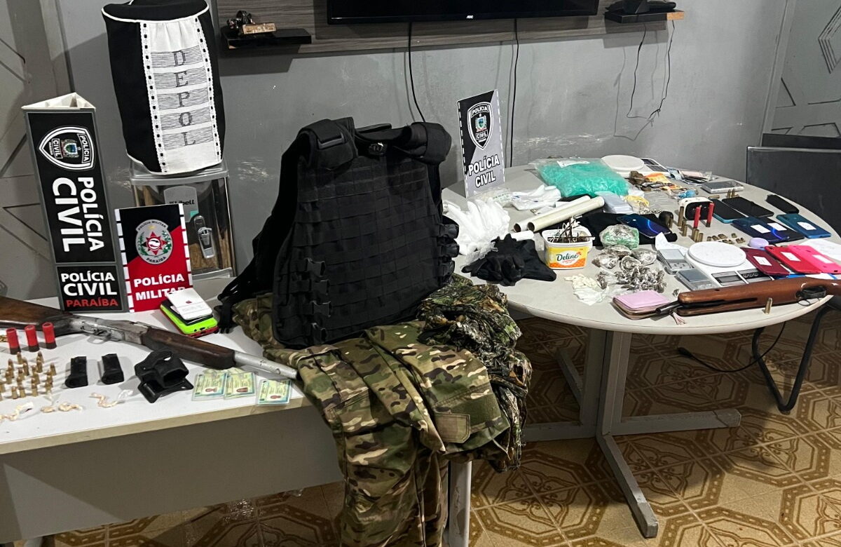 Operação Acolhida Fatal - Polícia Civil desarticula grupo criminoso ligado a homicídio em unidade de saúde de Juripiranga - Foto (Reprodução)