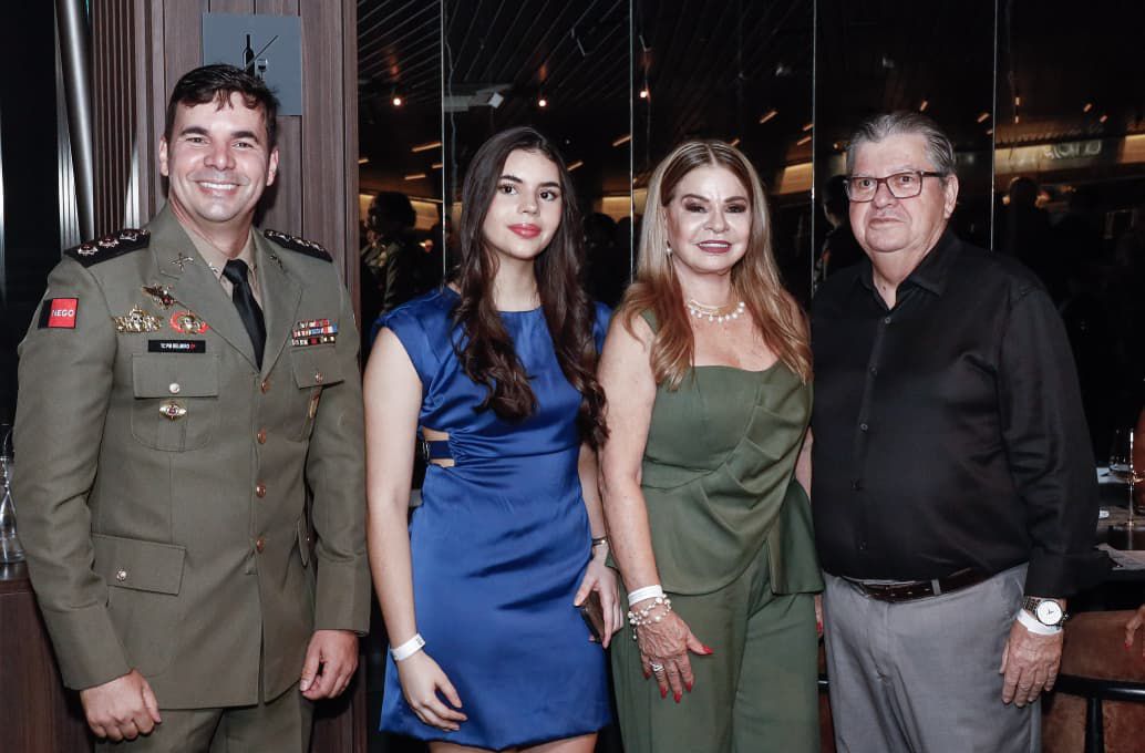 Fé, Família e Honra Tenente-Coronel Hércules Belmiro Celebra Promoção em Cerimônia Marcante - Foto (Divulgação)