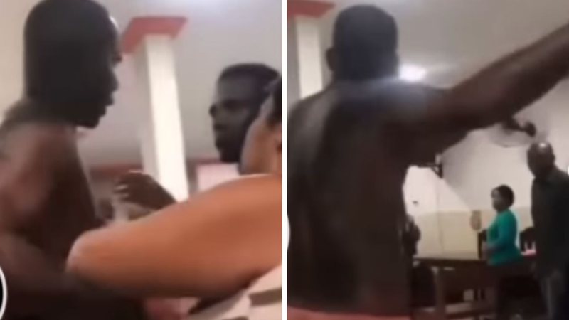 Homem Interrompe Culto em Igreja para Pedir Silêncio: “Em Nome de Jesus, Pare de Incomodar”