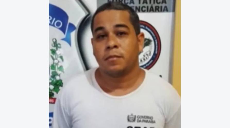 Chefe do Comando Vermelho na PB, foragido no Rio de Janeiro, monitorava policias por câmeras - Foto (TV Cabo Branco)