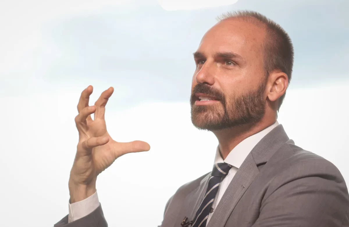 PGR Recusa Pedido de Prisão de Eduardo Bolsonaro Feito por Deputados da Situação - Foto (Divulgação)