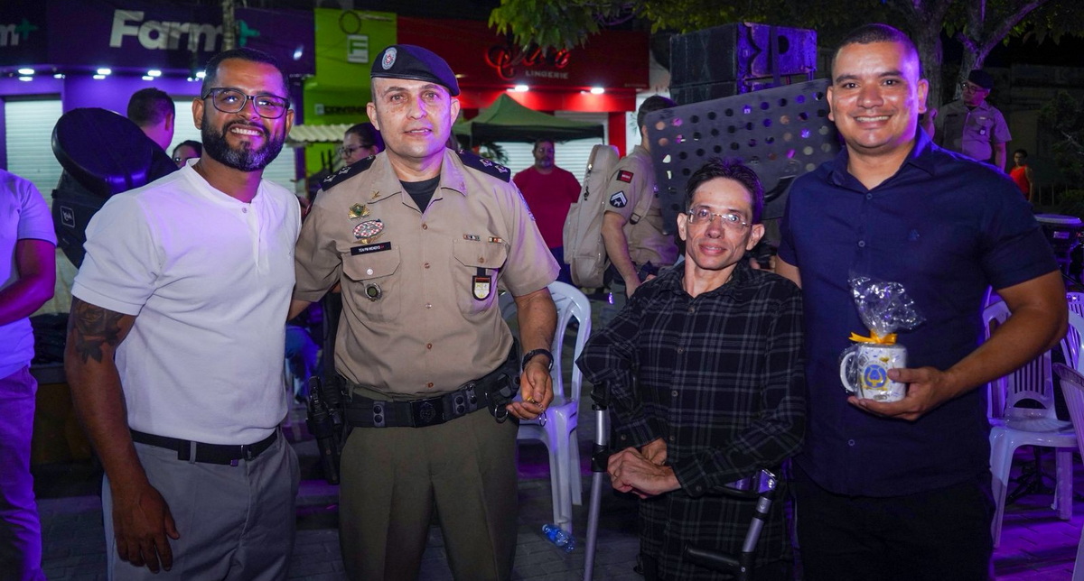 Banda da PMPB e Filarmônica 5 de Maio encantam o público em noite memorável em Pedras de Fogo - Foto (Divulgação)