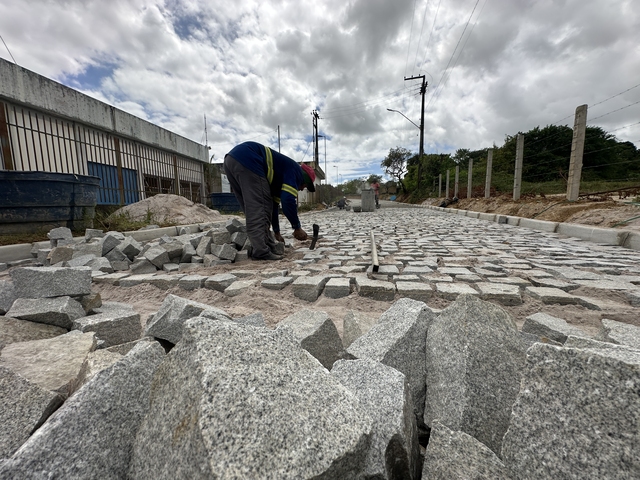 Conexão Subaúma-PB-034 Pavimentação Avança e Transforma Acesso Rural em Alhandra - Foto (Divulgação)