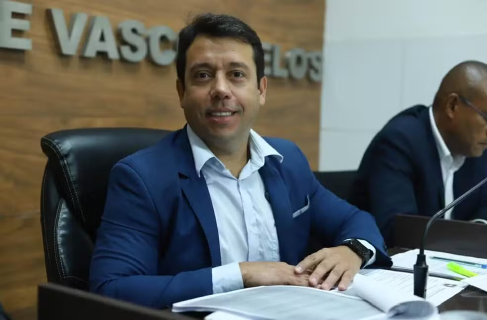 Flávio do Cartório (PSD), presidente da Câmara Municipal de Ipojuca - Foto (Câmara de Ipojuca-Divulgação)