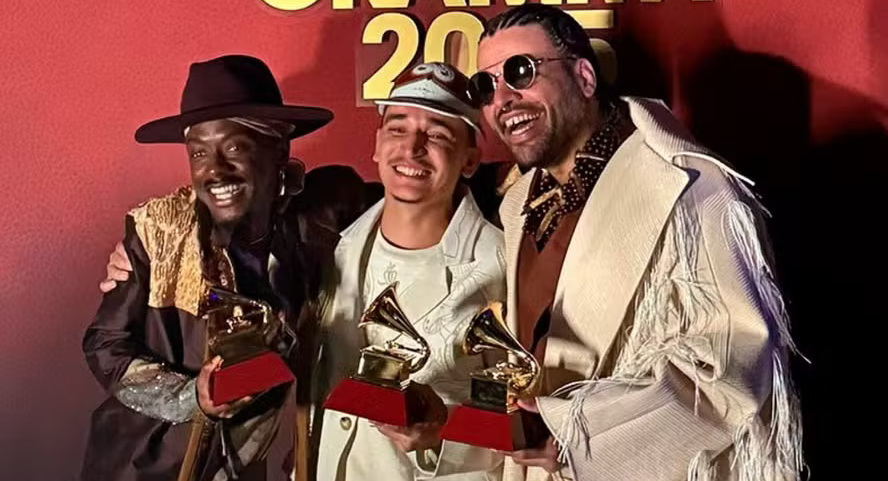 Trio João Gomes, Mestrinho e Jota.Pê Conquista Grammy Latino com Álbum Inspirado em Dominguinho - Foto (Divulgação)