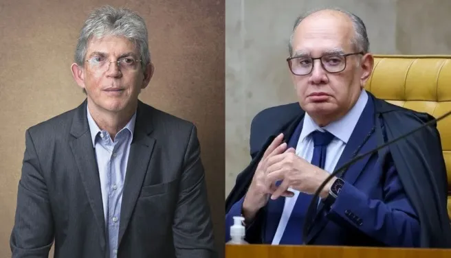 Calvário - Gilmar Mendes determina trancamento de ação contra Ricardo Coutinho - Foto (Divulgação)