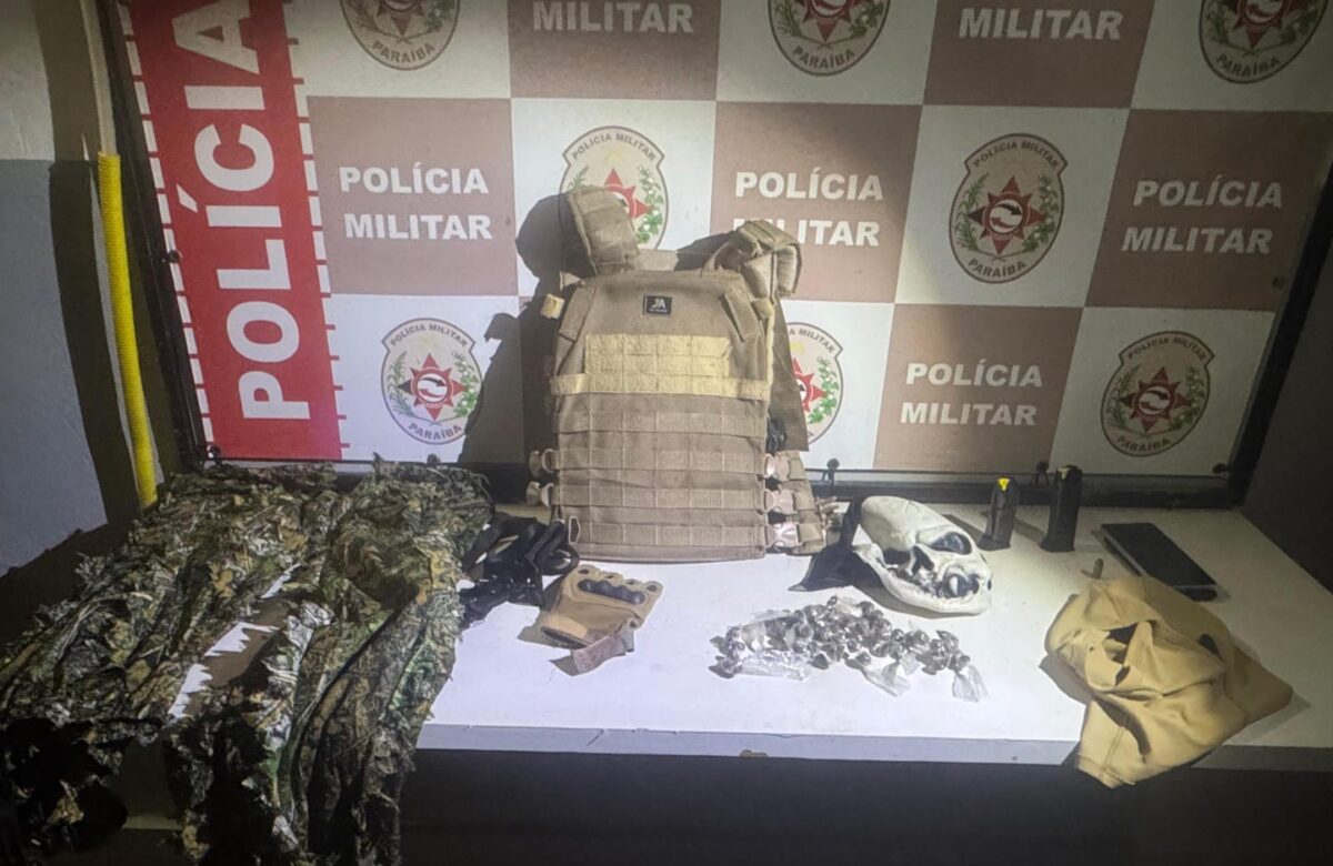 Operação integrada desarticula célula do Comando Vermelho em Juripiranga e prende cinco suspeitos