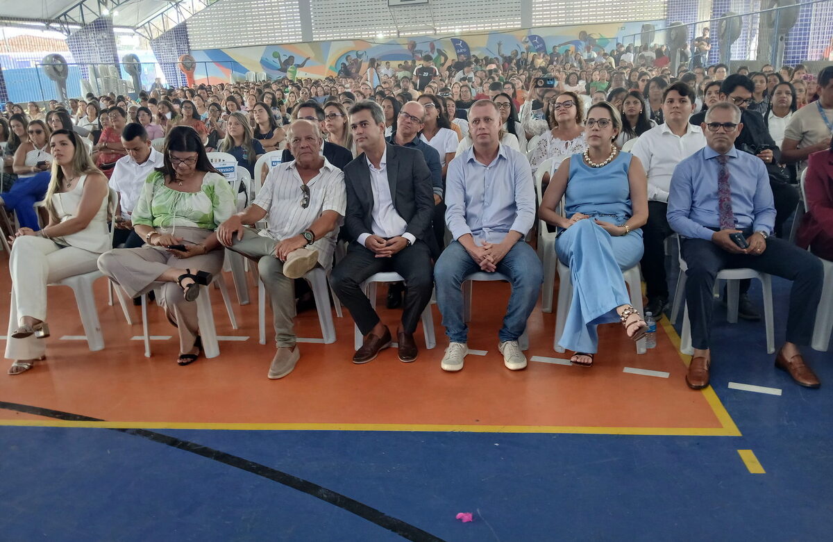 Abertura do Ano Letivo 2026 reúne cerca de 1.500 professores em Goiana