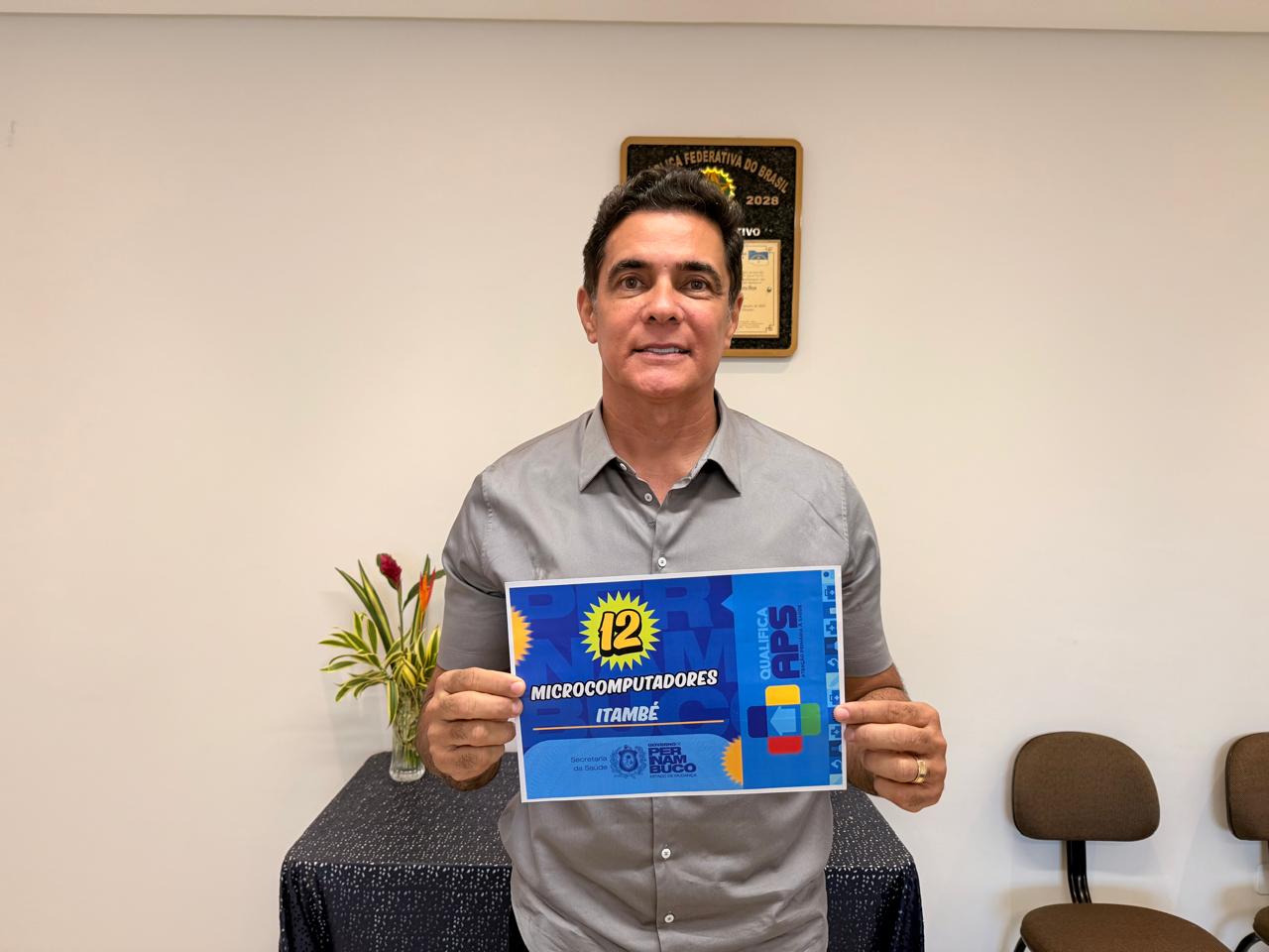 Parceria com o Governo de PE: Itambé fortalece Atenção Primária com entrega de 12 novos computadores para as UBSs