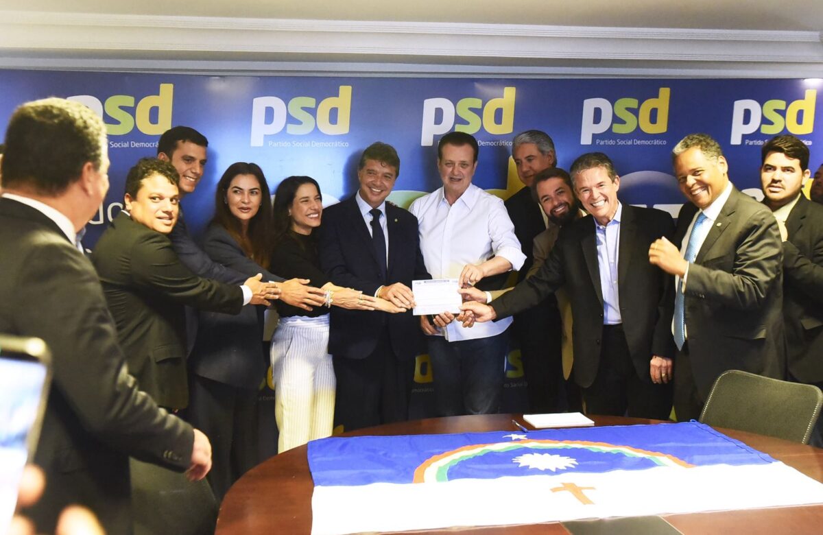 Raquel Lyra e Kassab filiam Guilherme Uchoa Junior ao PSD, reforçando a bancada pernambucana do partido na Câmara