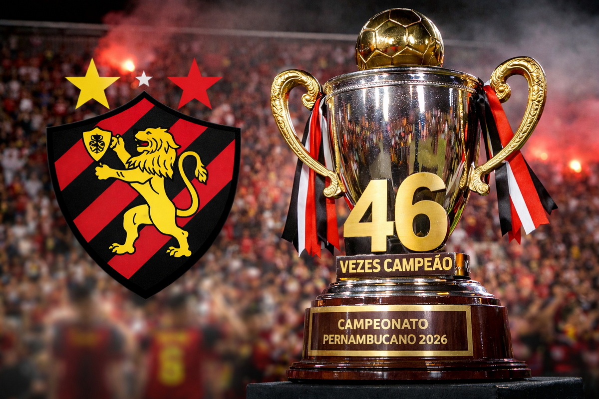 Sport domina o Náutico, vence por 3 a 0 e conquista o Campeonato Pernambucano 2026