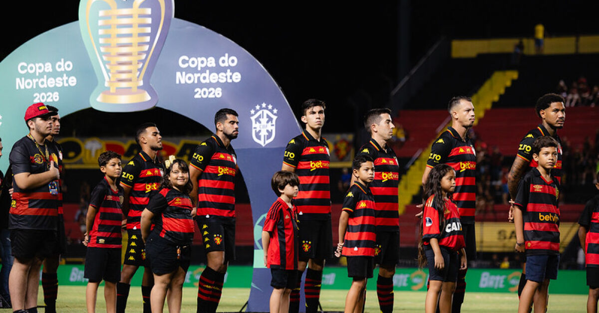 Sport em campo pela Copa do Nordeste - Paulo Paiva-Sport Recife