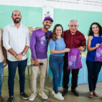 Prefeitura de Alhandra entrega kits a equipes que irão cadastrar famílias para distribuição do peixe da Semana Santa