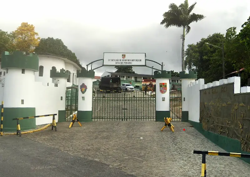 31º Batalhão de Infantaria Motorizada, em Campina Grande - Google Maps-Reprodução