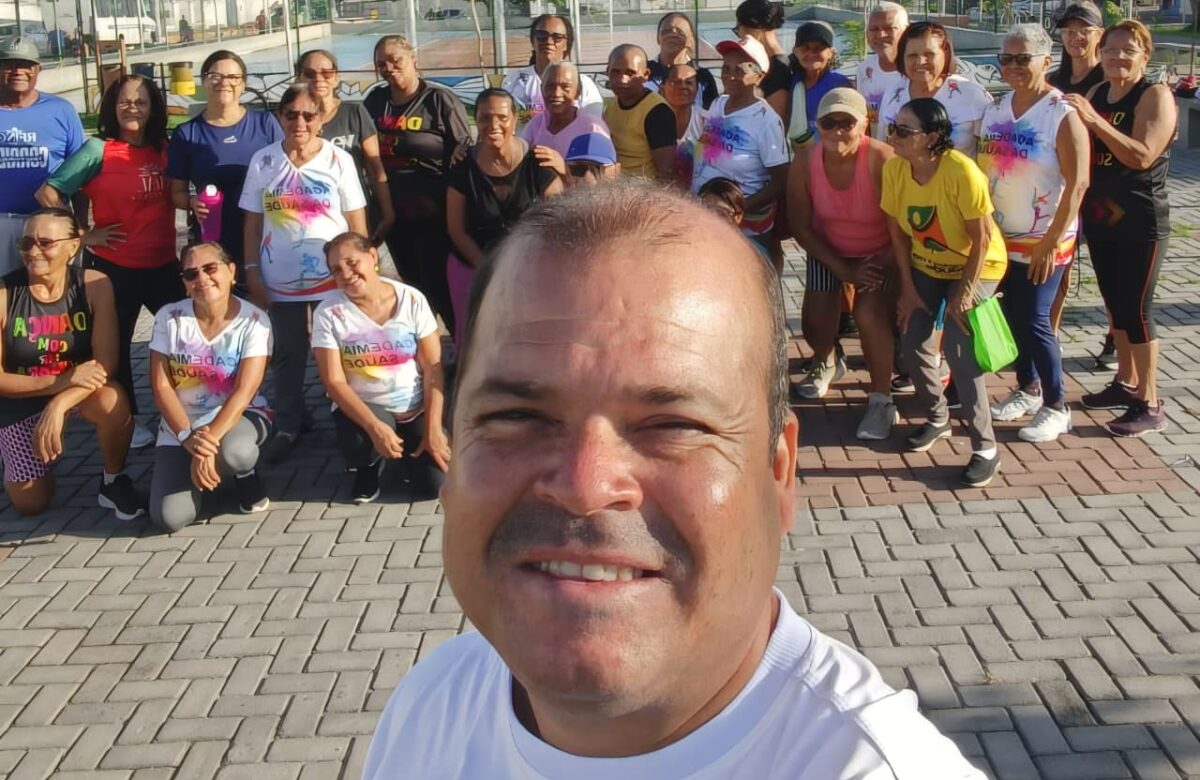 Atividade física gratuita ganha força nas praças, quadras e campos de Goiana