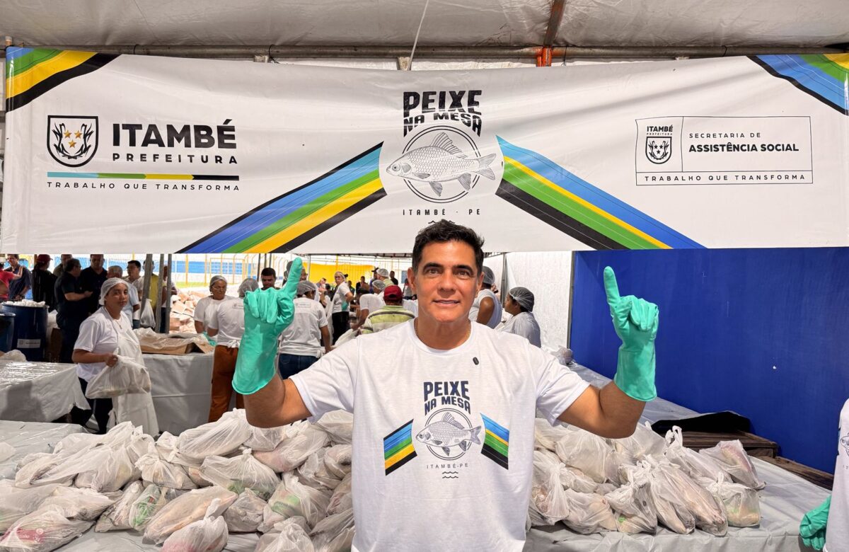 20 toneladas de peixe: Itambé realiza maior entrega da história na Semana Santa com o Programa Peixe na Mesa