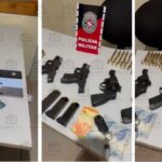 Ação da Polícia Militar através do 16º BPM resulta na prisão de cinco suspeitos, apreensão de armas, drogas e recuperação de veículo roubado em Caaporã-PB