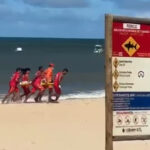Menino de 11 anos é mordido por tubarão na Praia de Piedade, em Jaboatão dos Guararapes