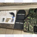 Polícia Militar prende suspeito e apreende arma, drogas e munições em Goiana