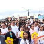 Alhandra mobiliza sociedade em ato público pelo fim da violência sexual infantojuvenil