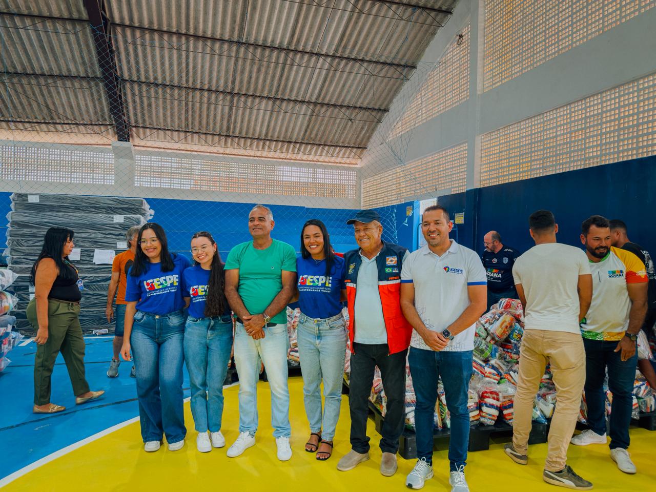 Prefeitura de Goiana recebe doação de 550 cestas básicas para famílias afetadas pelas chuvas